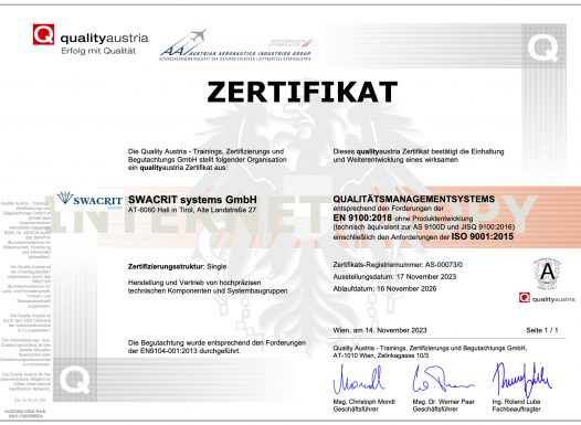 Downloads - Cards - ISO 9100:2018