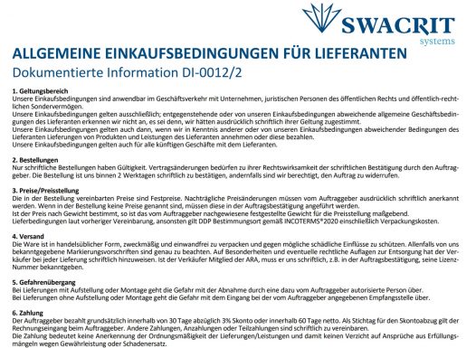 Downloads - Cards - Allgemeine Einkaufsbedingungen