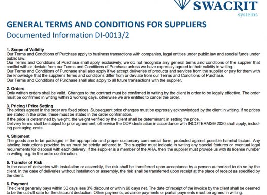 Downloads - Cards - General Terms and Conditions of Purchase